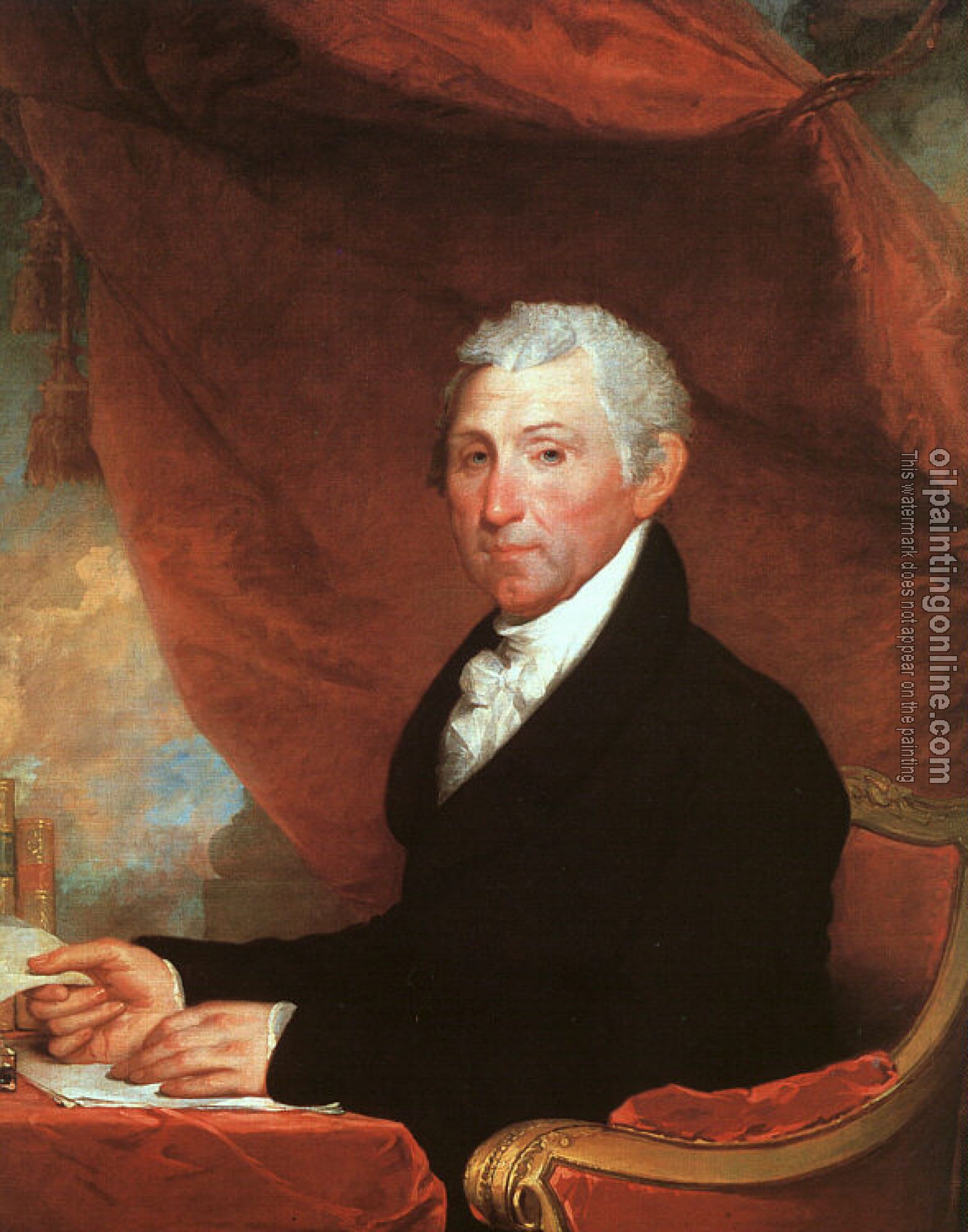 Stuart, Gilbert Charles - James Monroe